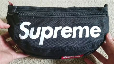 supreme ss17 waist bag real vs fake